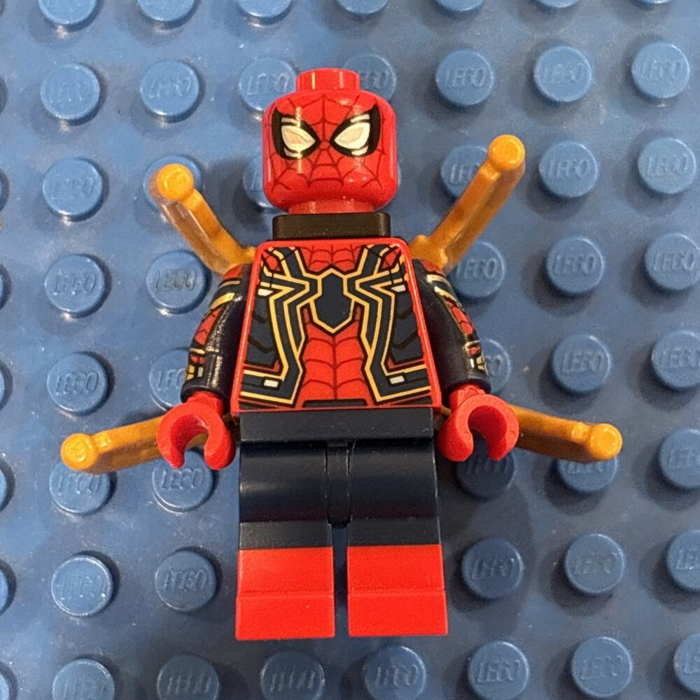 Lego Iron Spider-Man Mechanical Arms Minifigure #sh1074 Set #76326